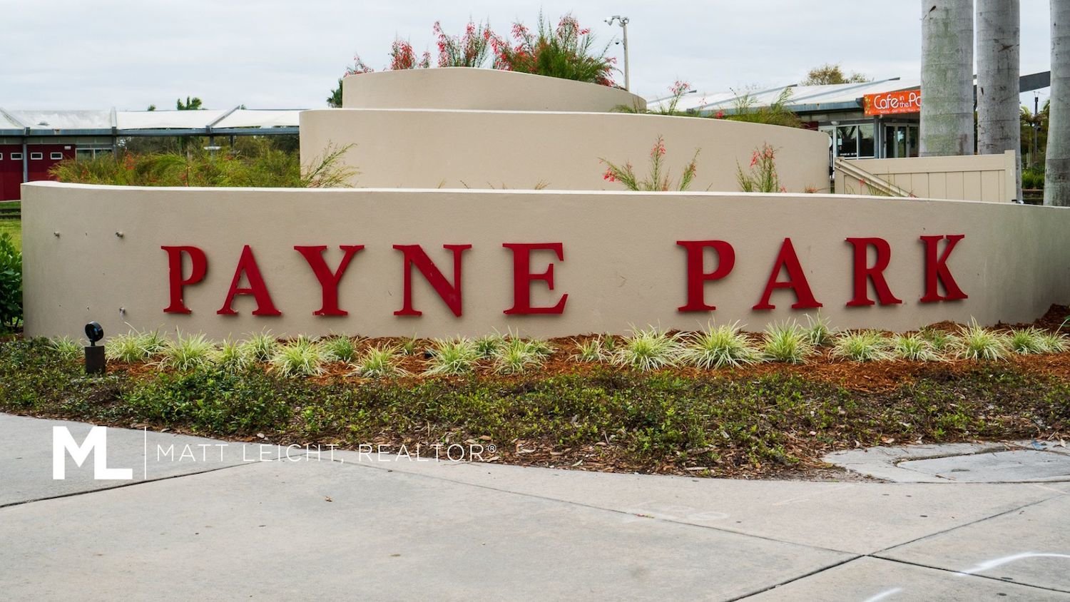 Payne Park Sign